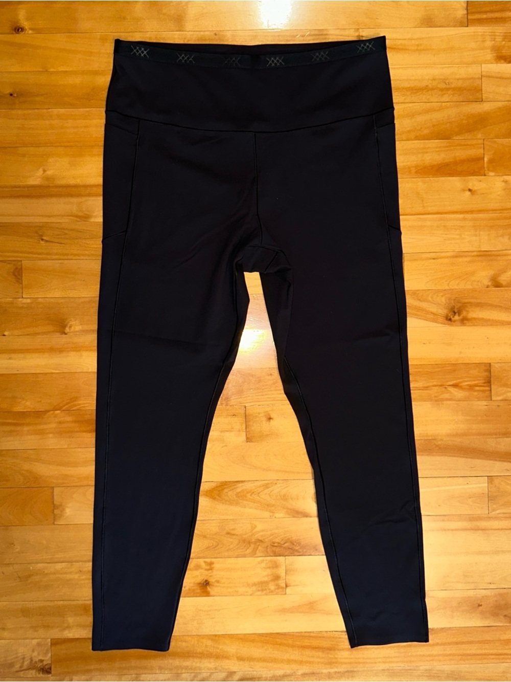 Rhone Banded Hi-Form 7/8 Pocket Leggings Women’s XXL Black High Rise